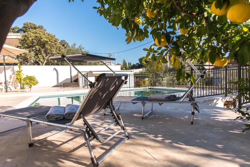 Villa Vlatino Seget Vranjica Esterno foto